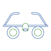 Cardex Symbol Lupenbrille